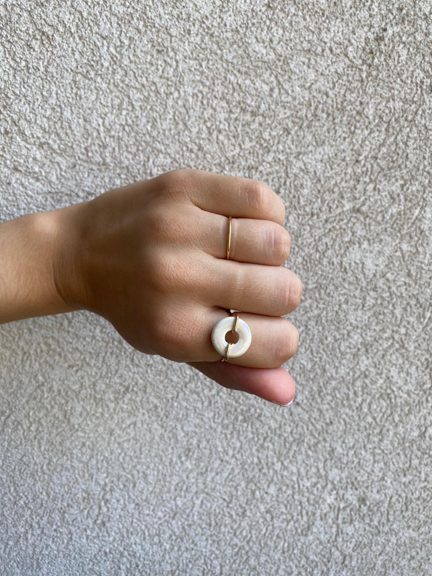 Bague Donut - Céramique - Joia Bijou