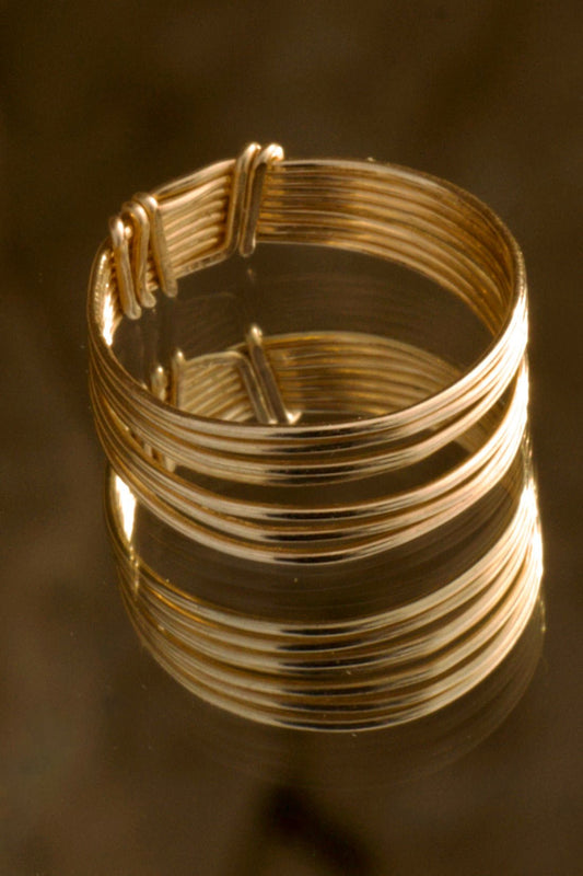 Bague Semainier Faith – Gold Filled 14k ou Argent - Joia Bijou