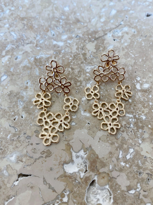Boucles d'Oreilles Marguerite - Joia Bijou
