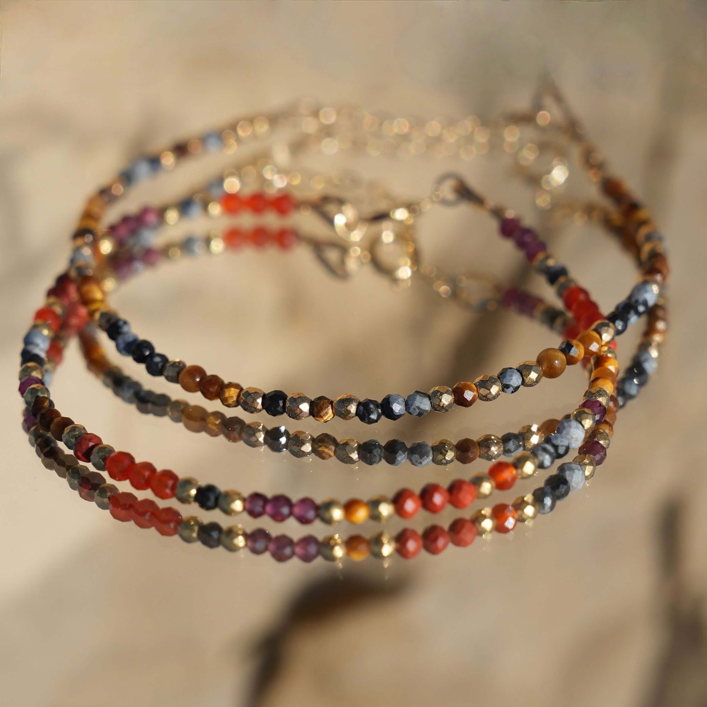 Bracelets Tiny Stones - Vitality 🏮 - Joia Bijou