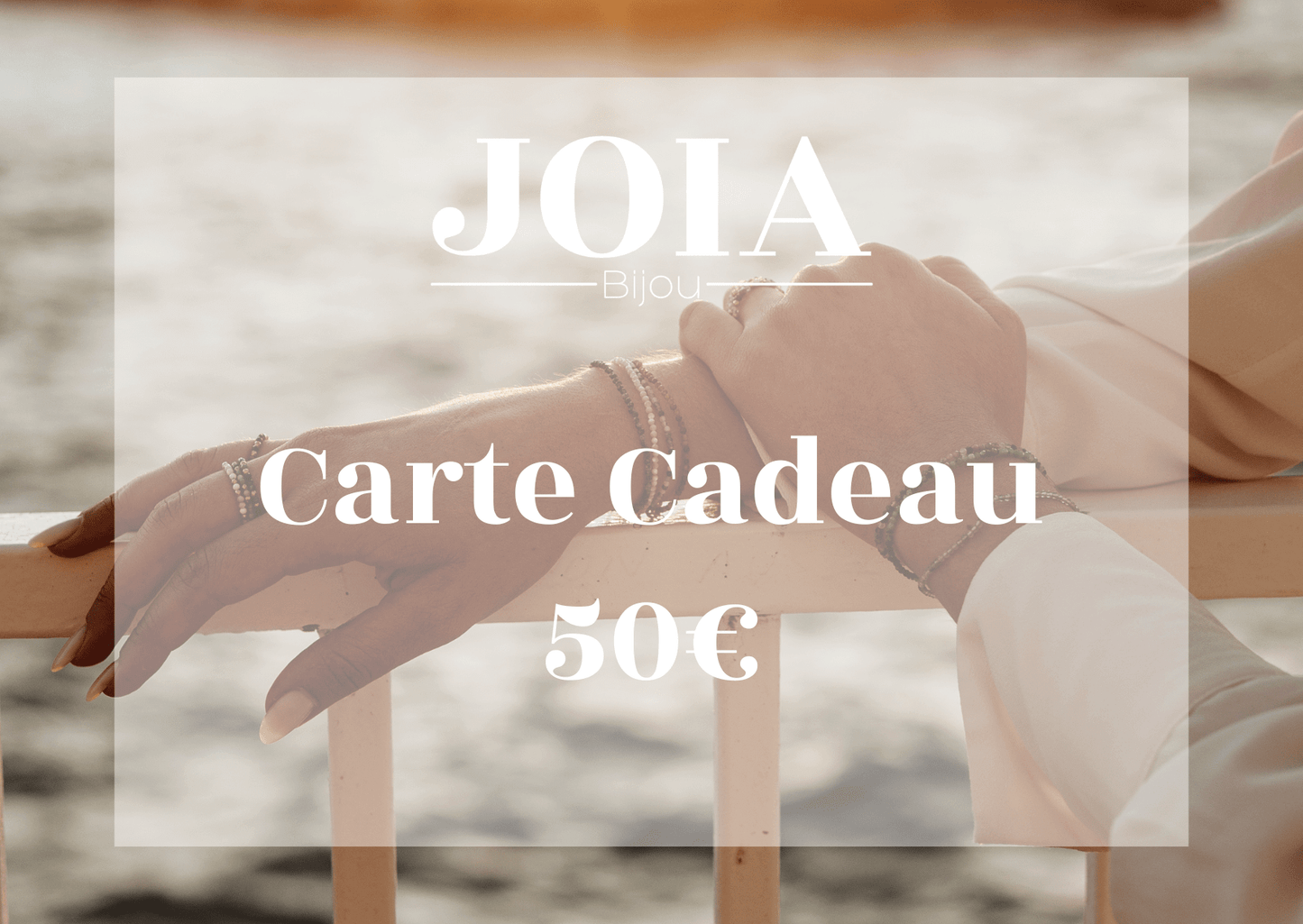 Carte - cadeau Joia Bijou - Joia Bijou