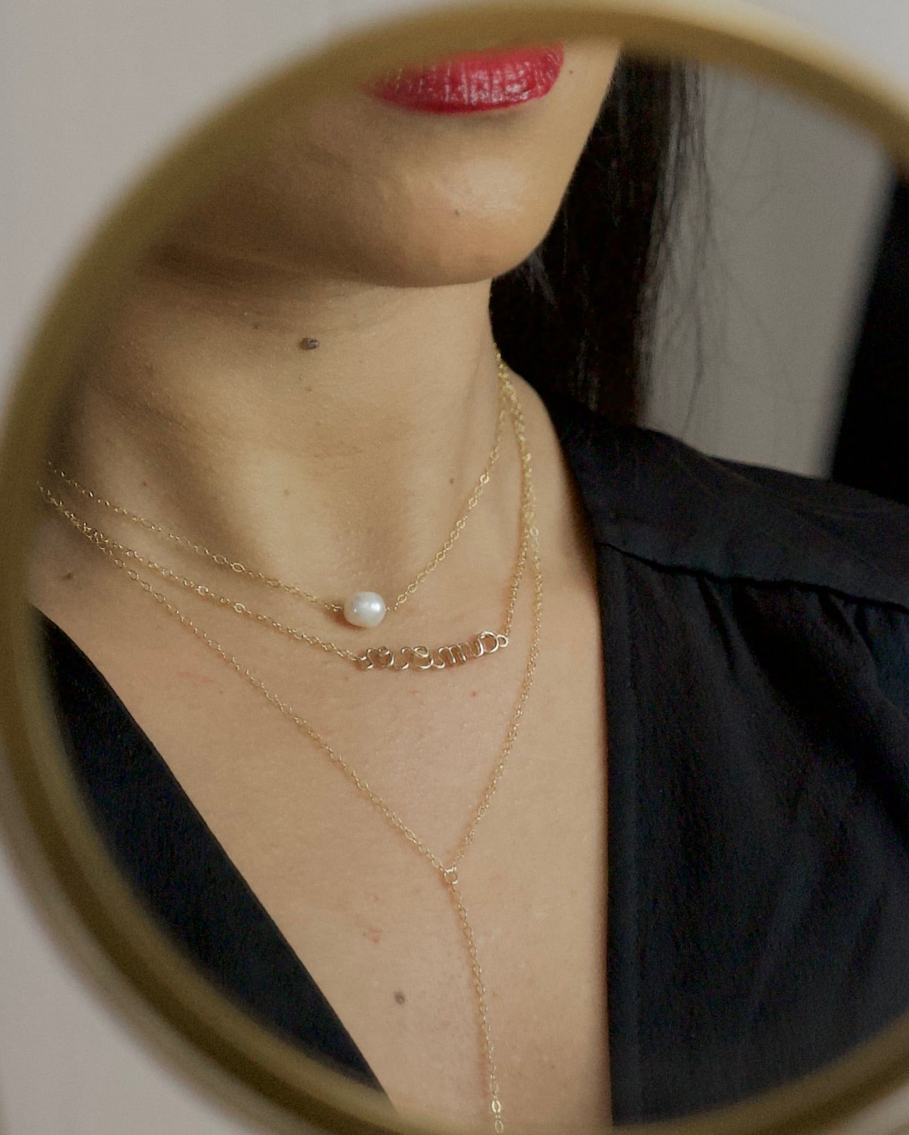 Collier Cravate Ma Perle - Joia Bijou
