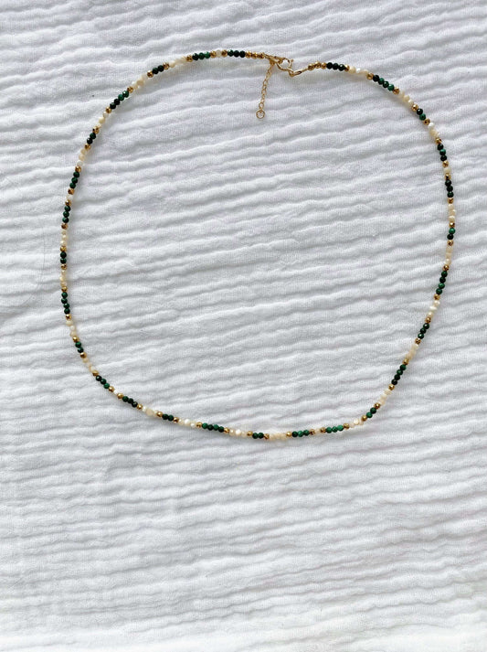 Collier Tiny Stones - Lucky 🍀 - Joia Bijou