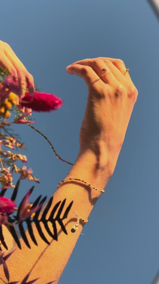 Les Métamorphoses, Bijou aimanté - La Tourmaline