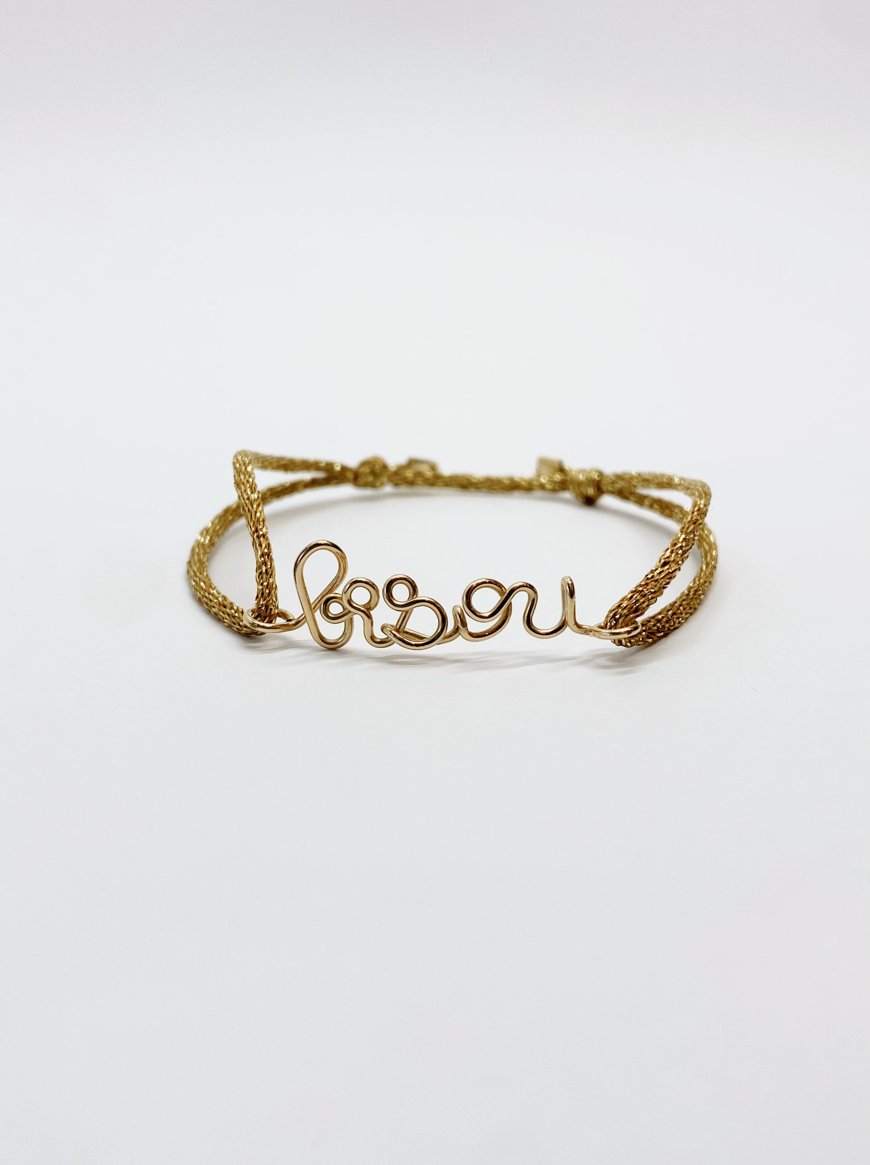 Bracelet Cordon Personnalisé