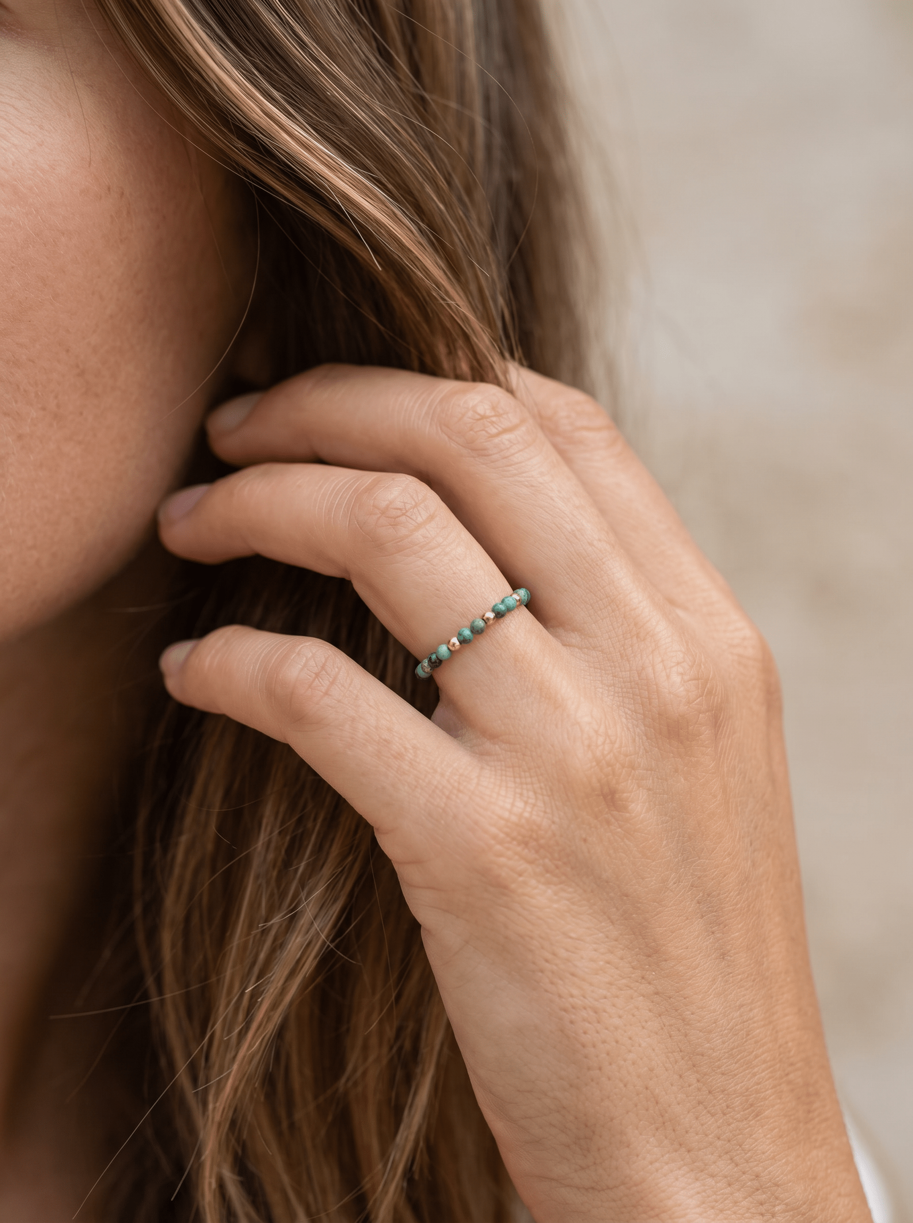 Bague Bliss - Turquoises - Joia Bijou