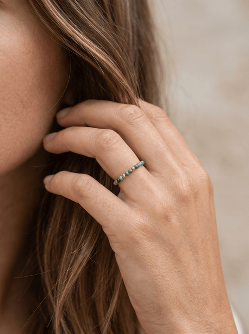 Bague Bliss - Turquoises - Joia Bijou