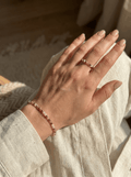 Bague Blush – Tourmaline rose et Pierre de Lune - Joia Bijou