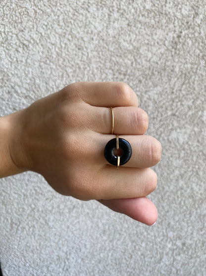 Bague Donut - Céramique - Joia Bijou