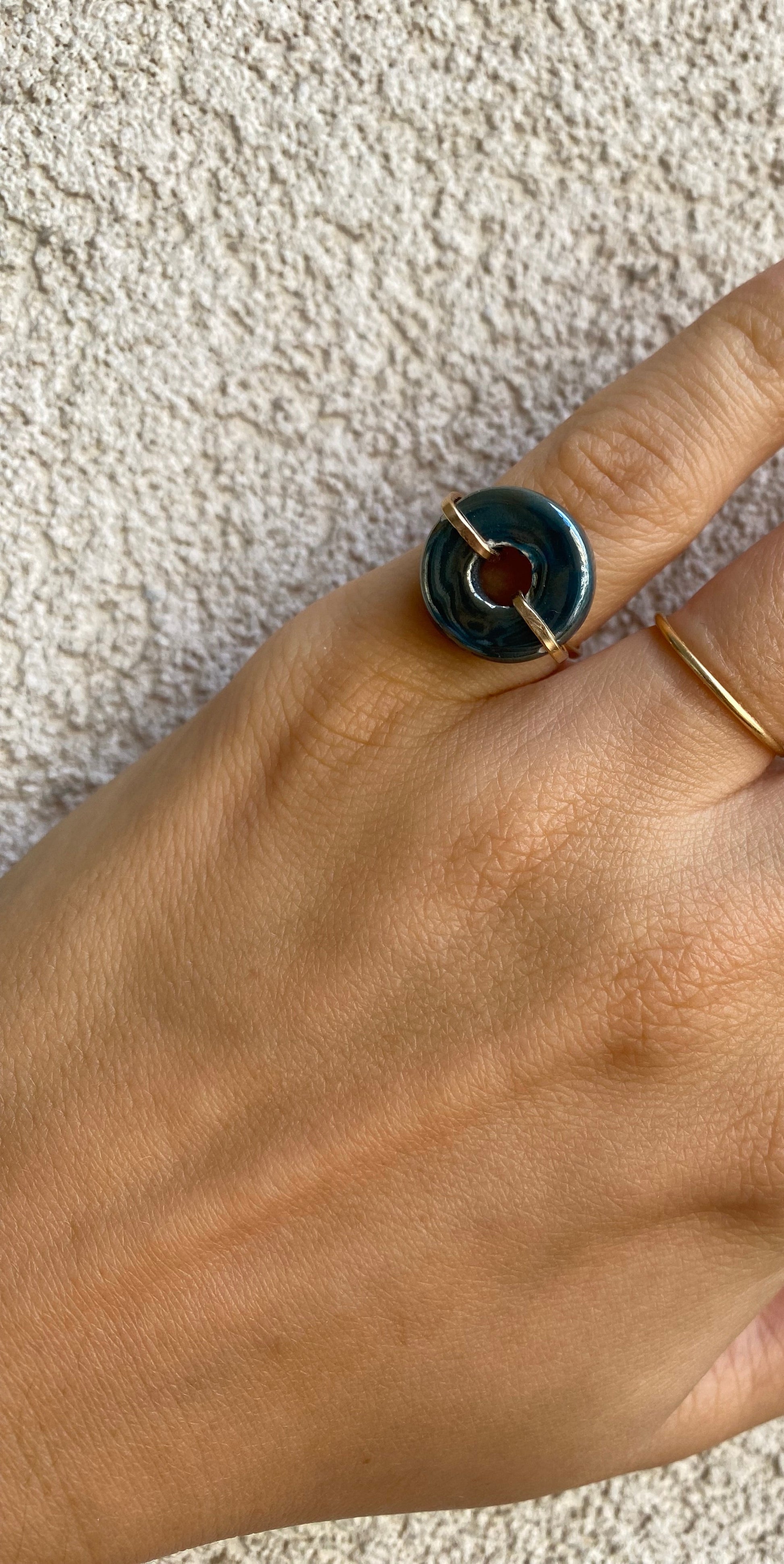 Bague Donut - Céramique - Joia Bijou