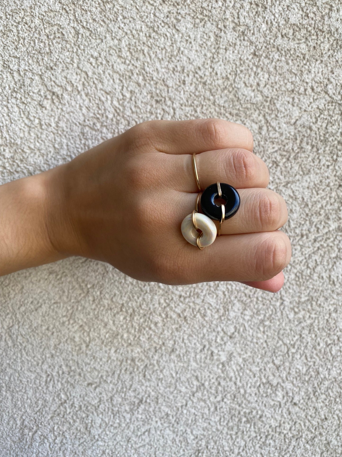 Bague Donut - Céramique - Joia Bijou
