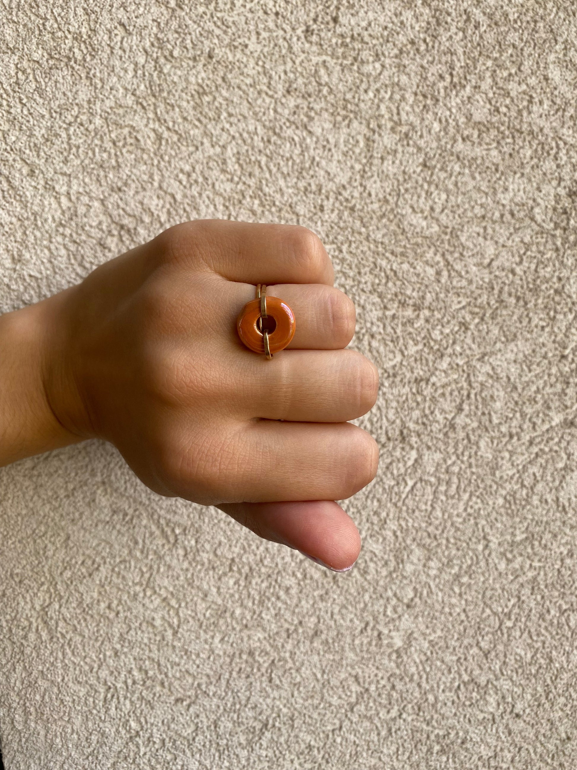 Bague Donut - Céramique - Joia Bijou