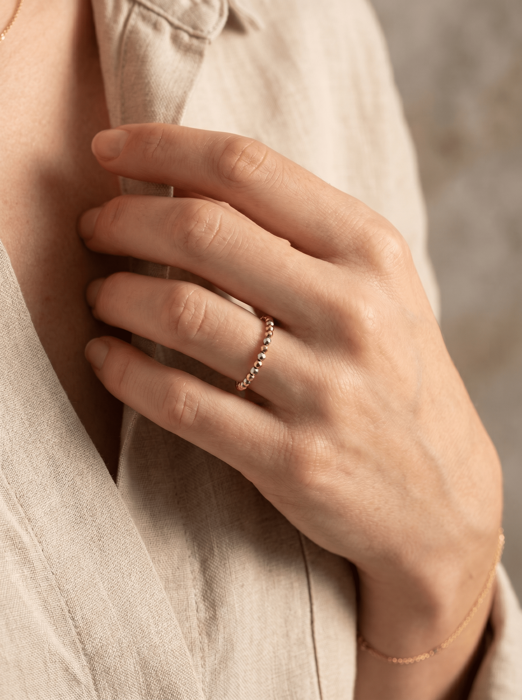 Bague Glow – Hématites - Joia Bijou