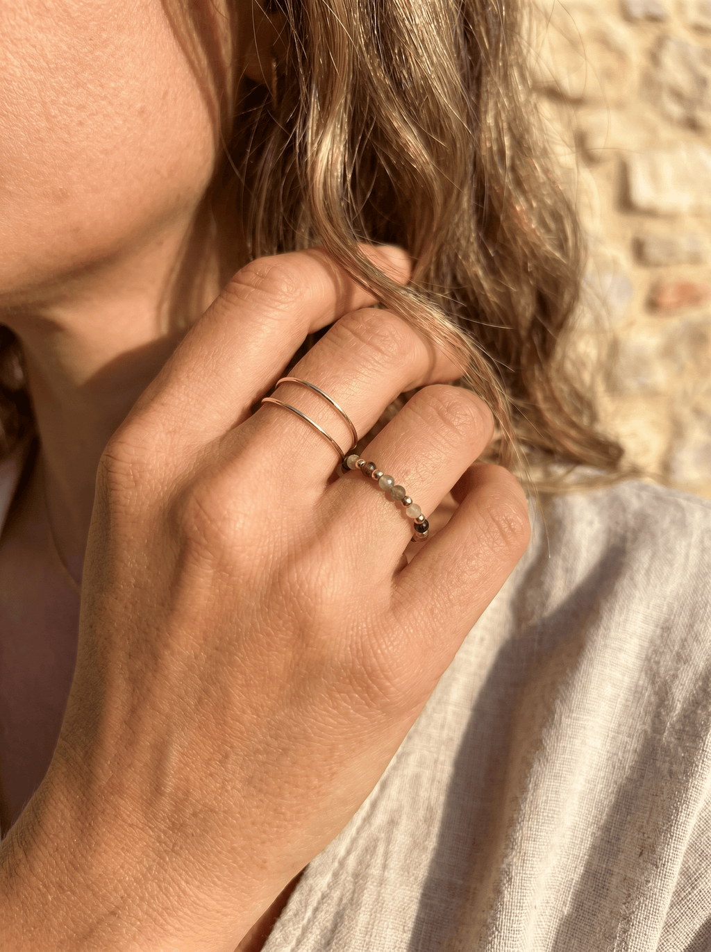 Bague Good Vibes - Tourmaline - Joia Bijou