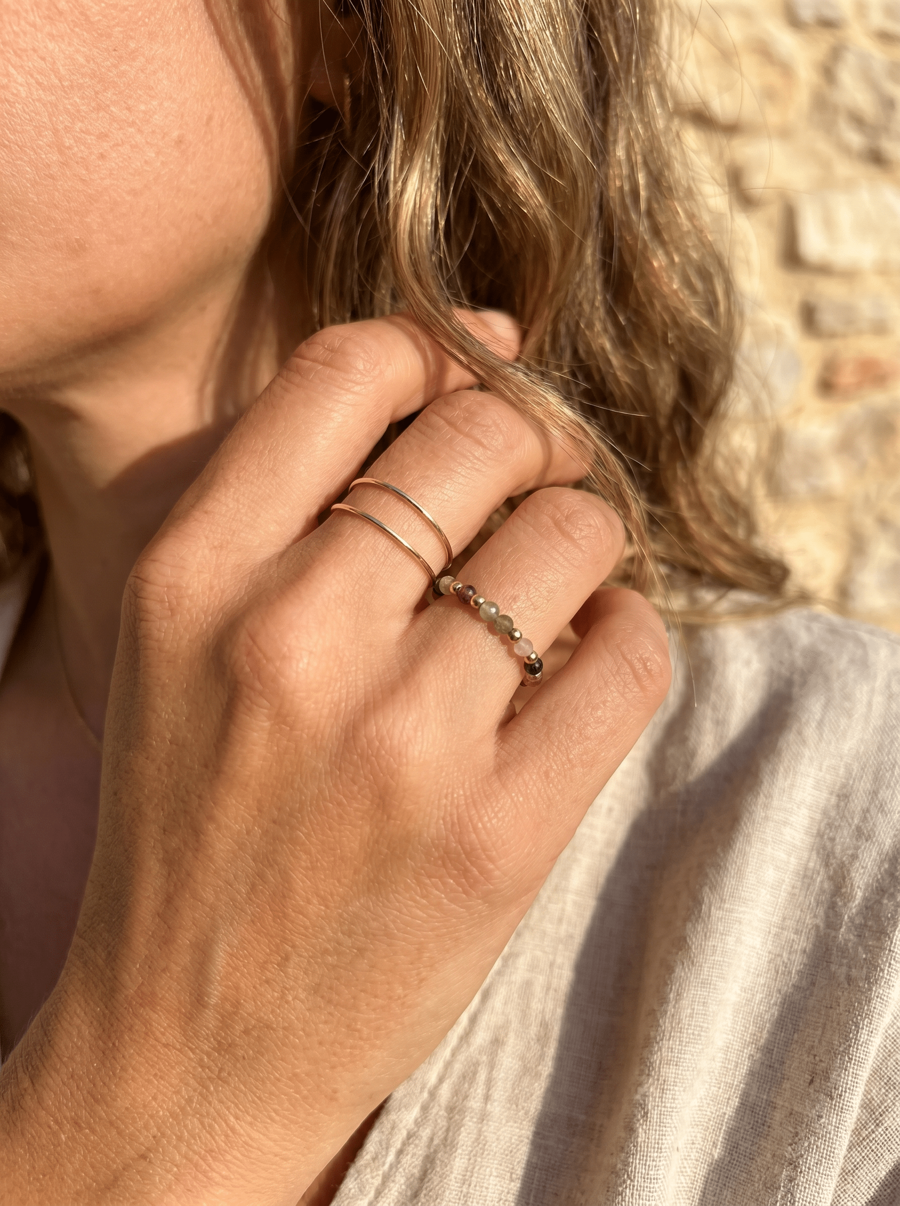 Bague Good Vibes - Tourmaline - Joia Bijou