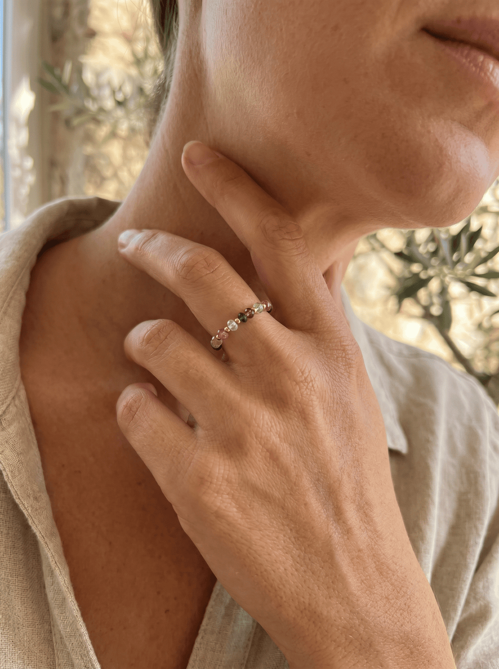 Bague Good Vibes - Tourmaline - Joia Bijou