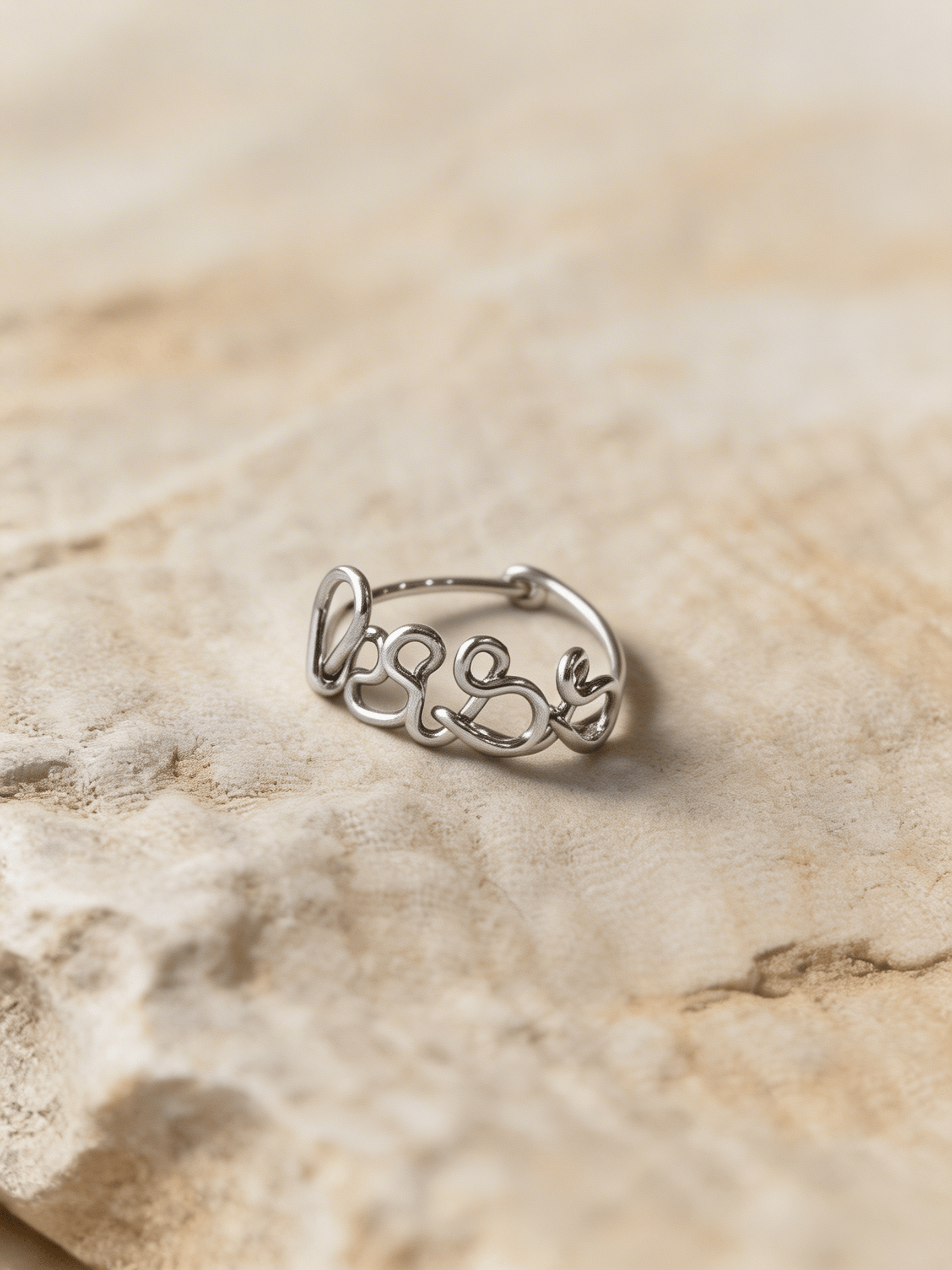 Bague Personnalisée – Argent 925 ou Gold Filled 14k - Joia Bijou