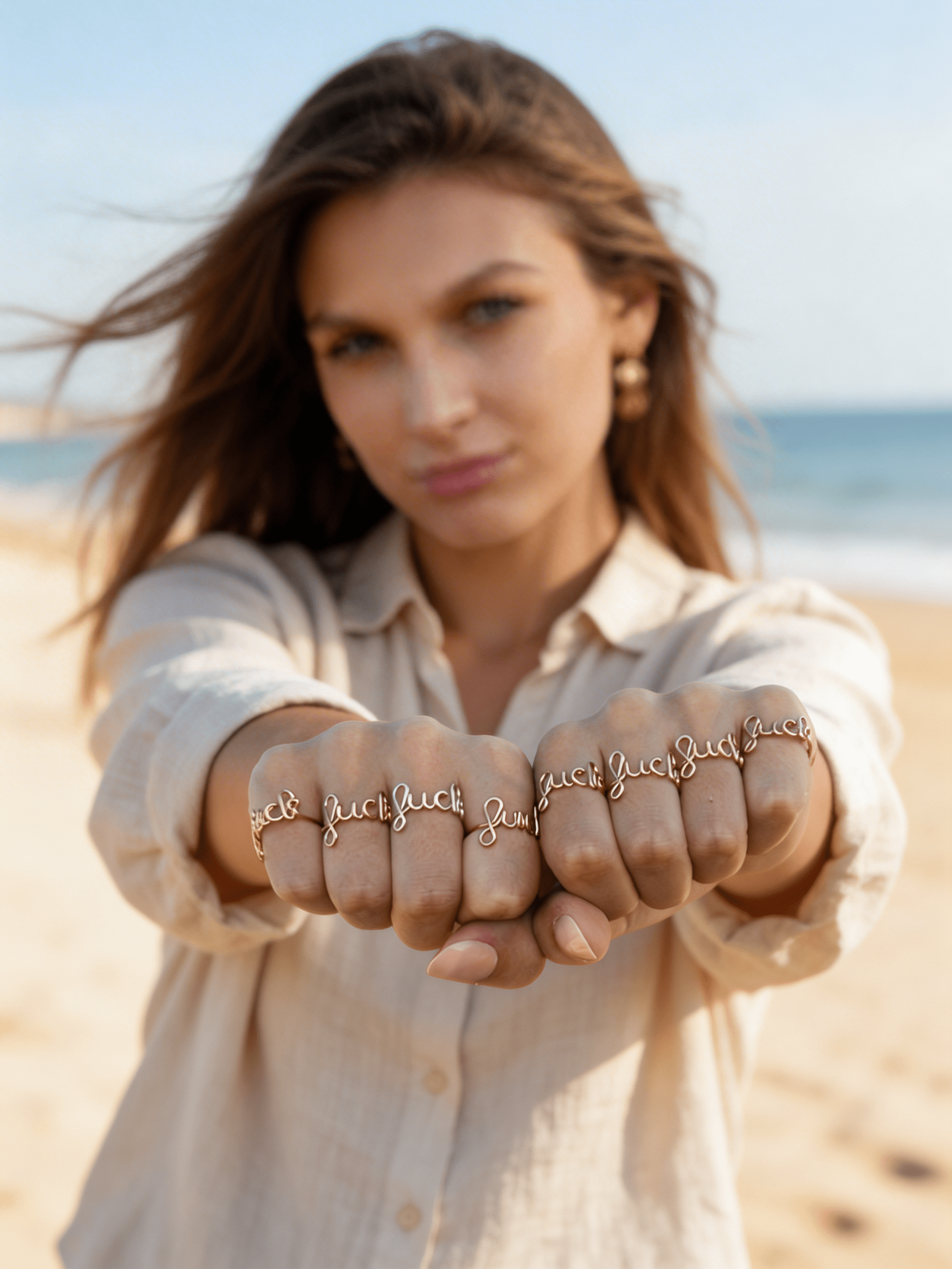 Bague Personnalisée – Argent 925 ou Gold Filled 14k - Joia Bijou