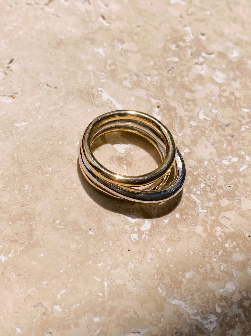 Bague Semainier Two Tone - Joia Bijou