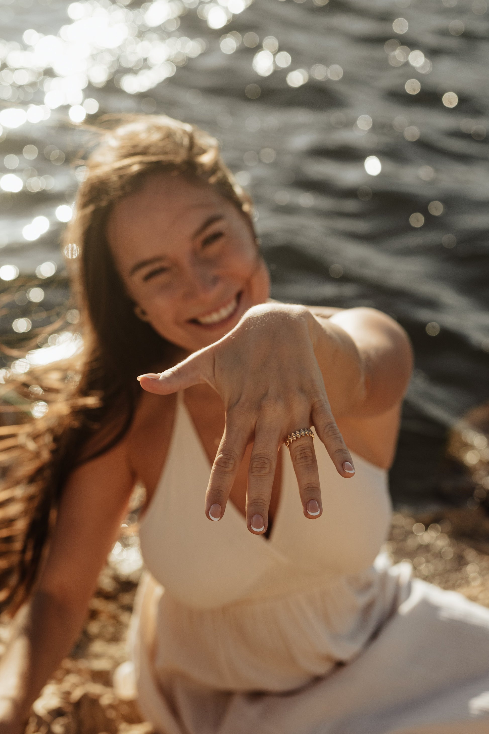 Bague Spike Dorée - Joia Bijou