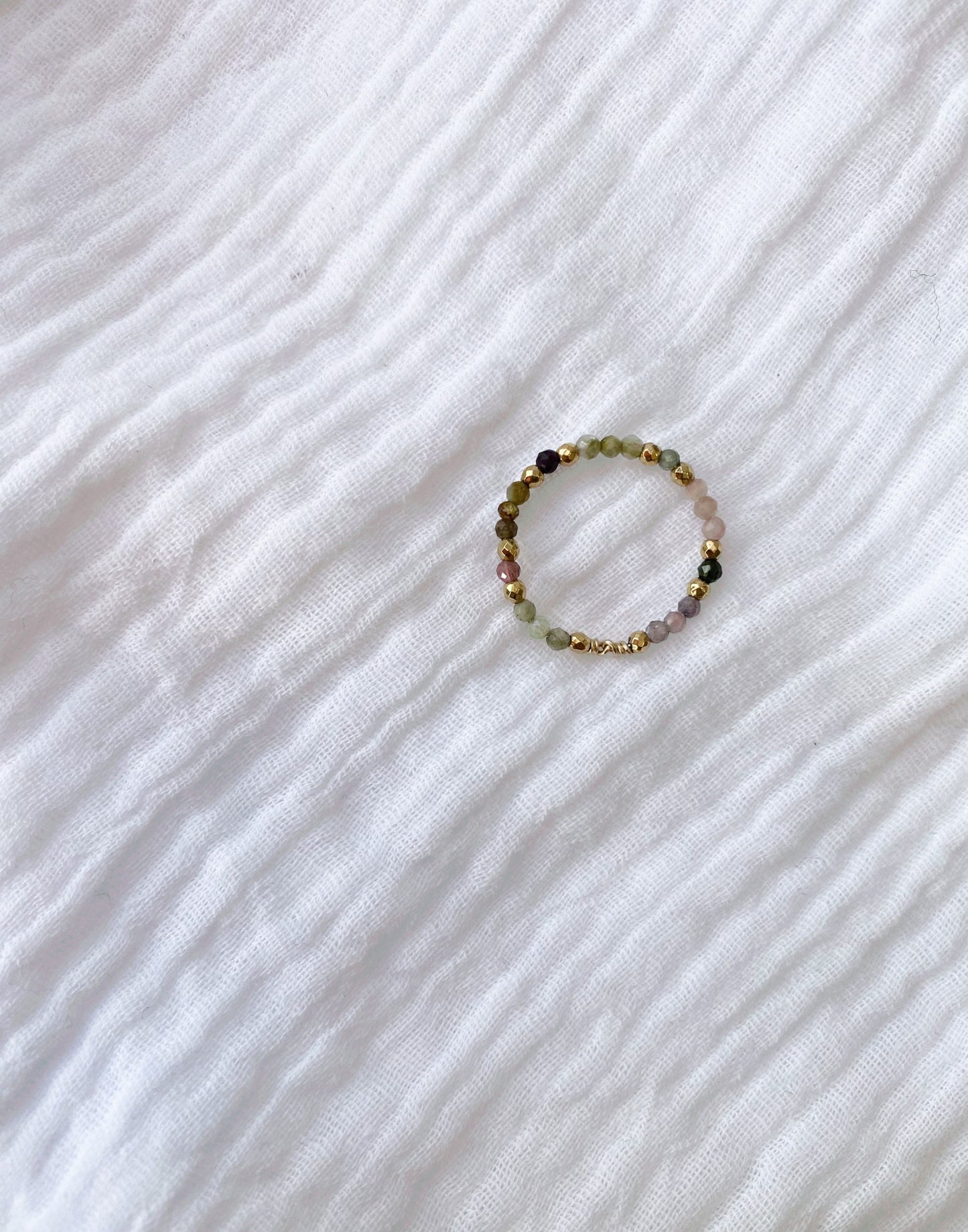 Bague Tiny Stones - Good Vibes 🌸 - Joia Bijou