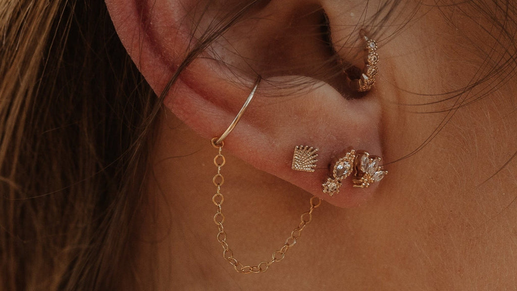 Boucle d’Oreille Ora Dorée - Joia Bijou
