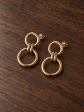 Boucles d’oreilles Babylone – Plaqué or 750/000 - Joia Bijou