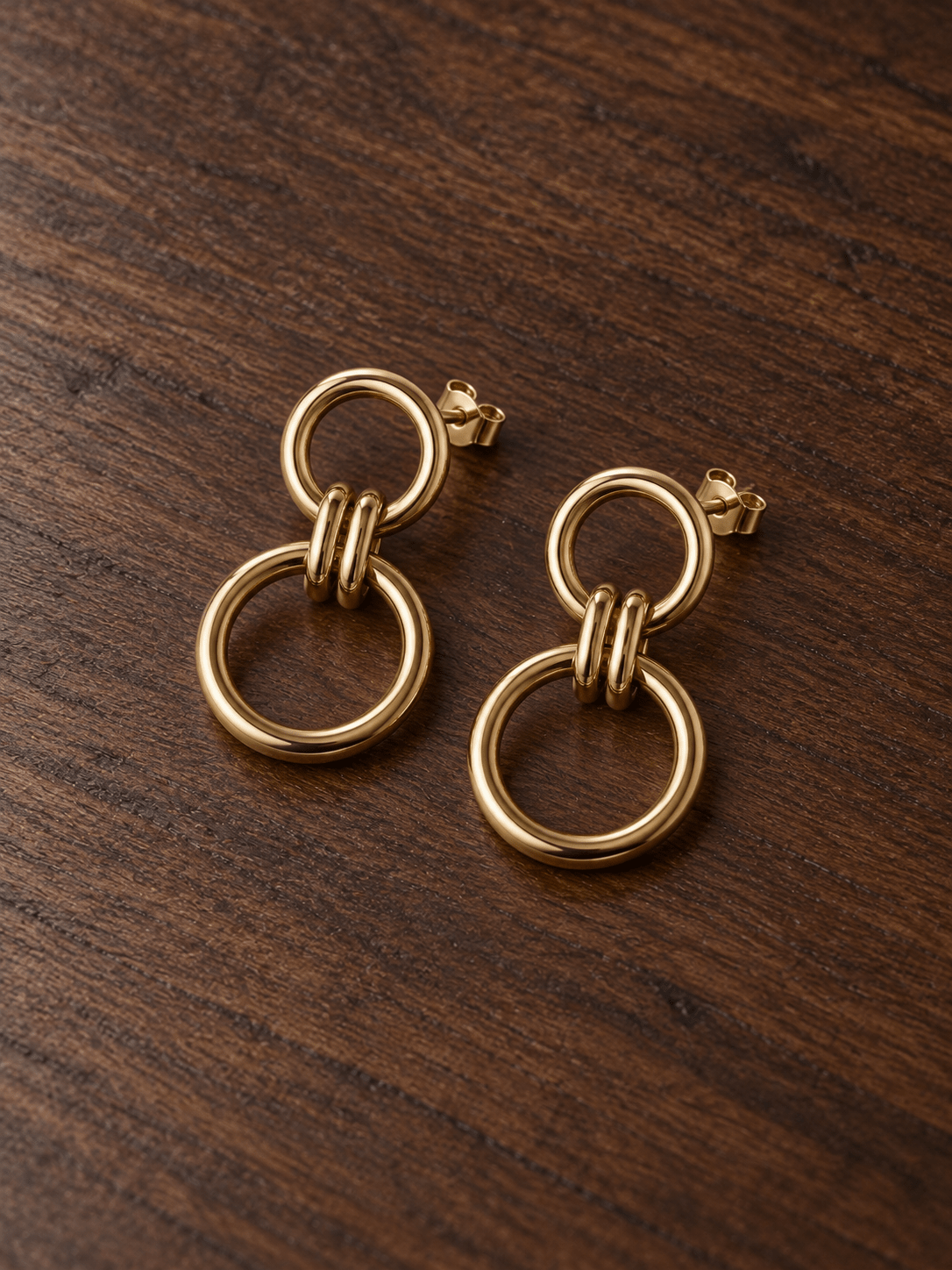 Boucles d’oreilles Babylone – Plaqué or 750/000 - Joia Bijou