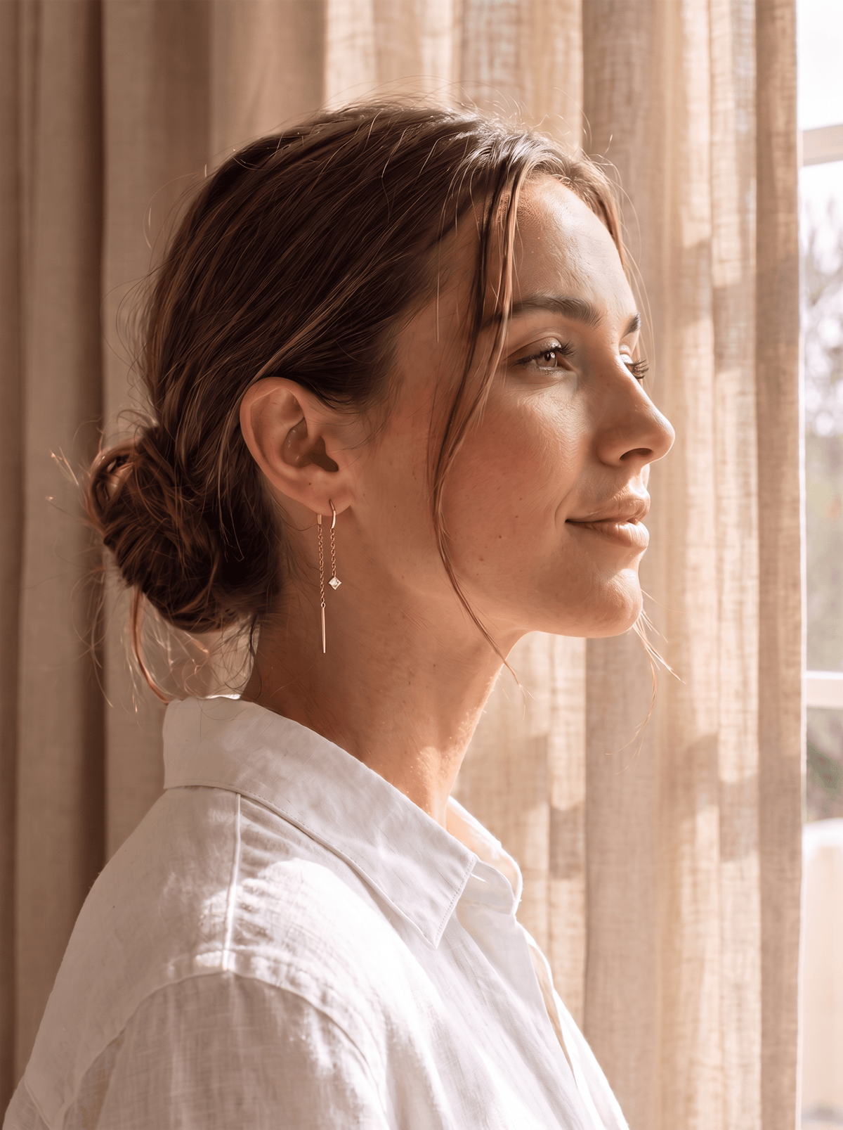 Boucles d’oreilles Drop – Plaqué Or 750/000 ou Argent 925 - Joia Bijou