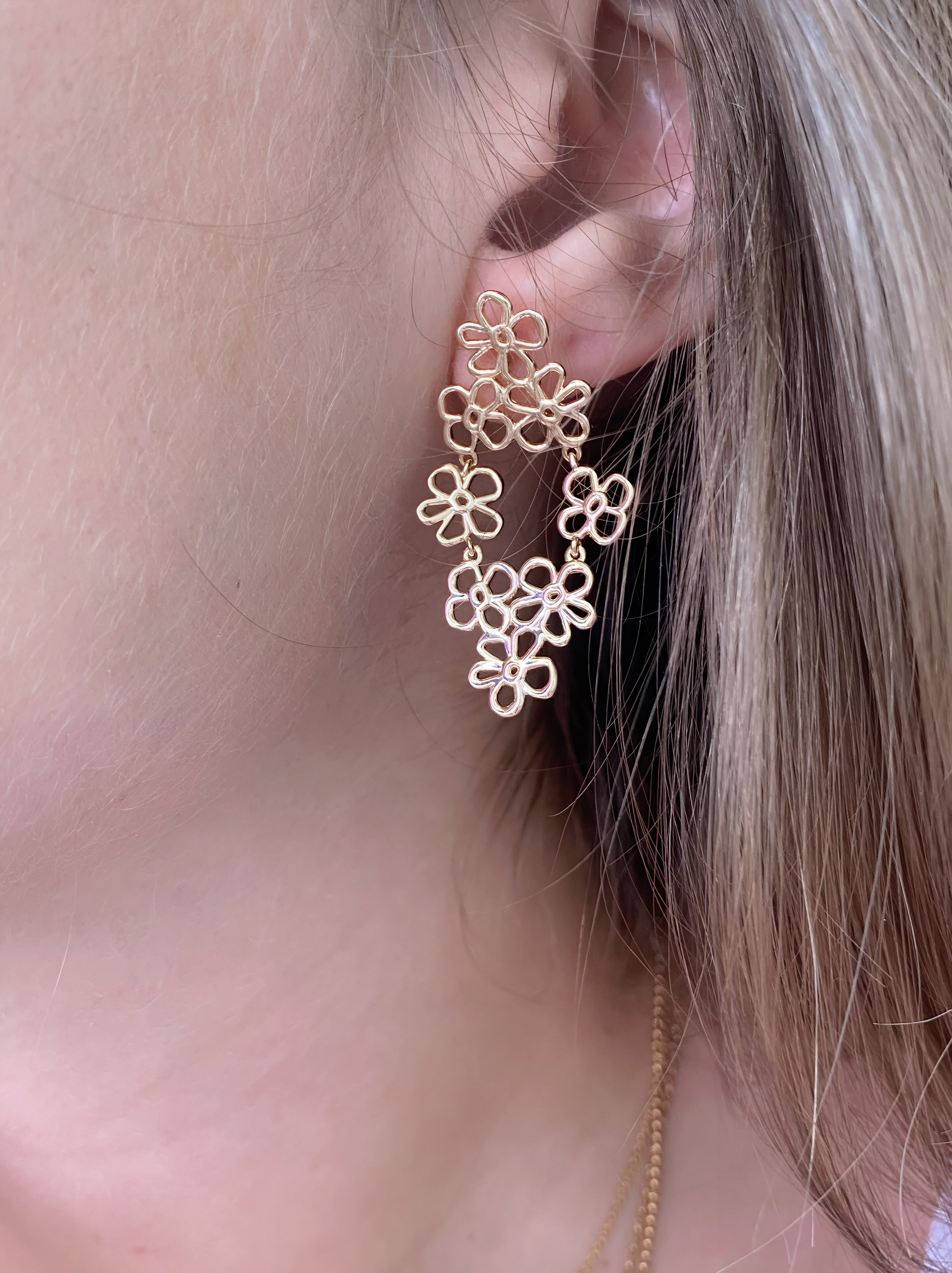 Boucles d'Oreilles Marguerite - Joia Bijou