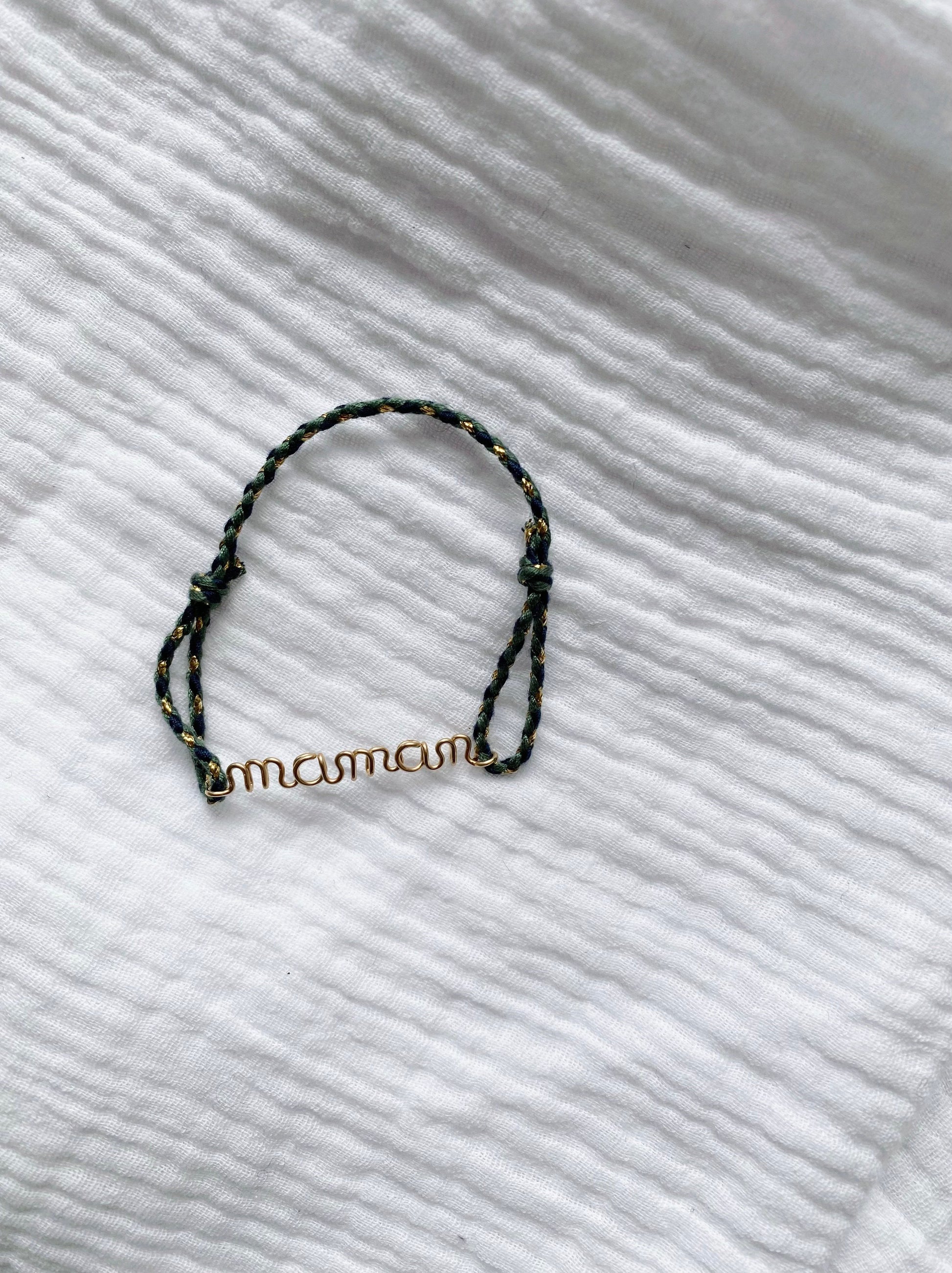 Bracelet Cordon Personnalisé - Joia Bijou