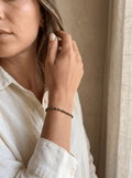 Bracelet Deep – Obsidienne & Jaspe Purple - Joia Bijou