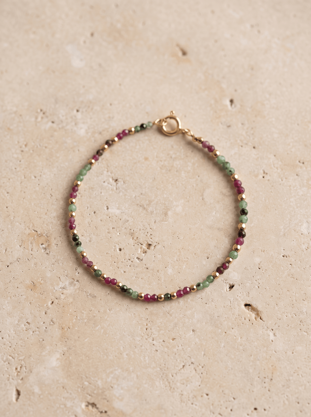 Bracelet Desire – Rubis & Rubis Zoisite - Joia Bijou