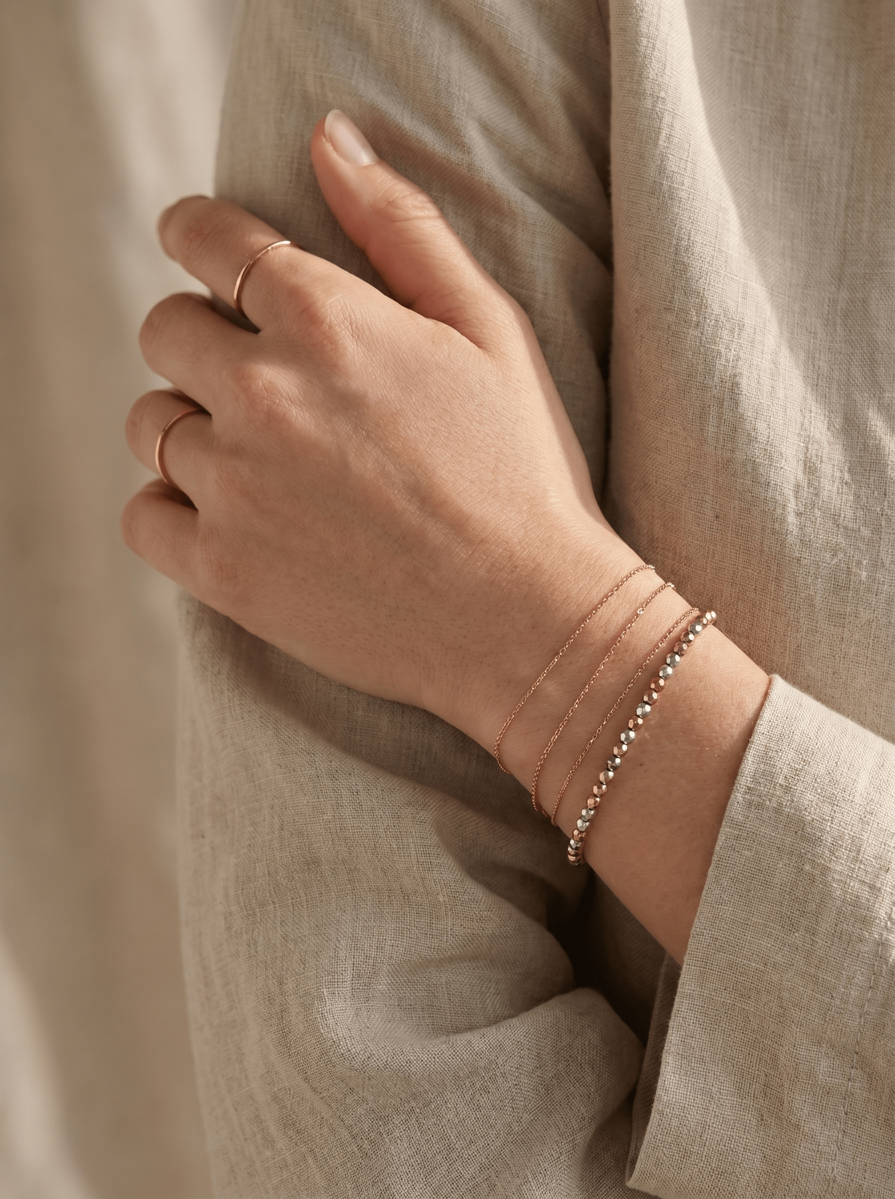 Bracelet Glow – Hématites - Joia Bijou
