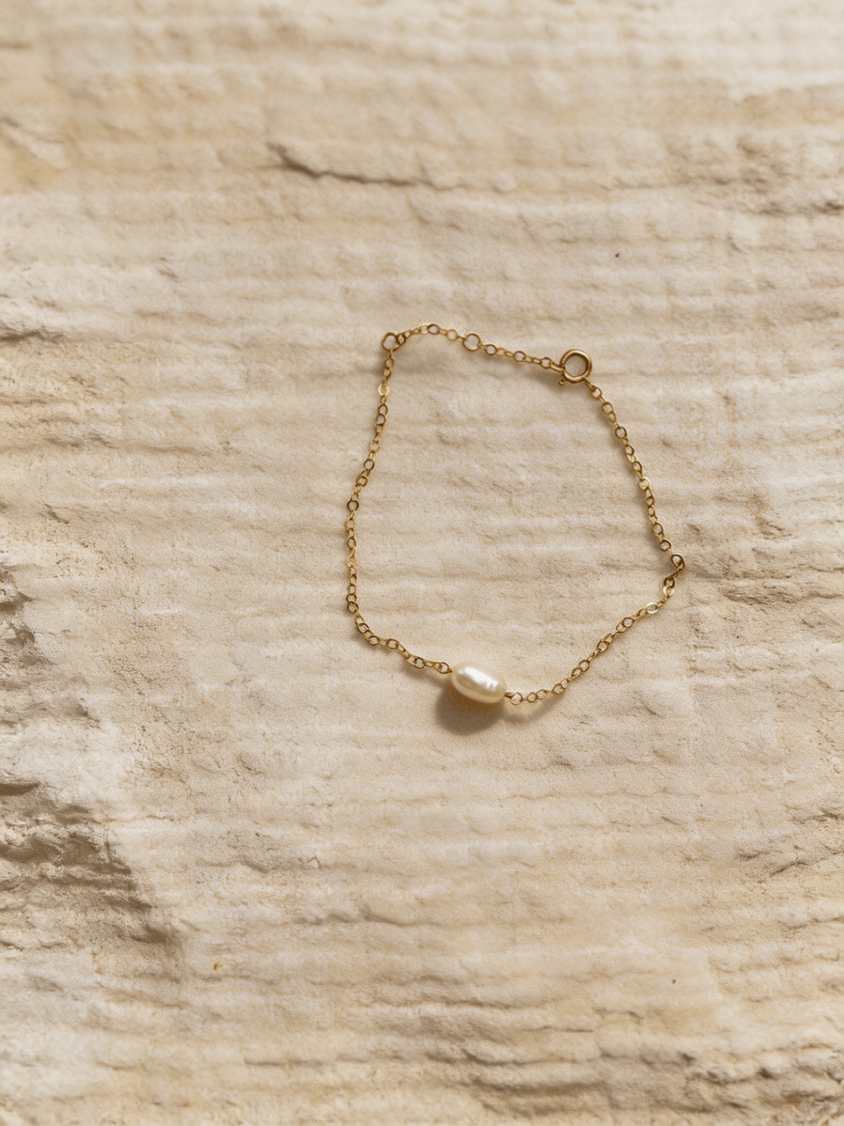 Bracelet Ma Perle - Gold Filled 14k et Perle de Culture - Joia Bijou