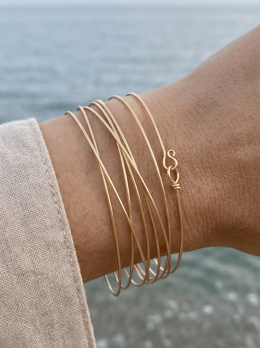 Bracelet Semainier Faith - Semaine - Argent 925 ou Gold Filled 14k - Joia Bijou