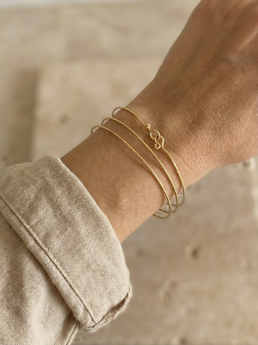 Bracelet Semainier Faith - Weekend - Argent 925 ou Gold Filled 14k - Joia Bijou