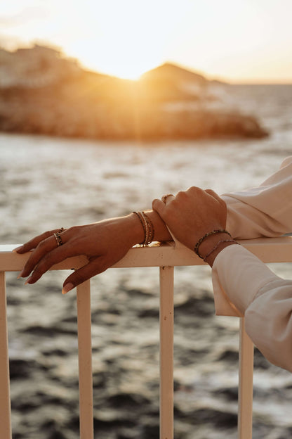 Bracelets Tiny Stones - Good Vibes 🌸 - Joia Bijou