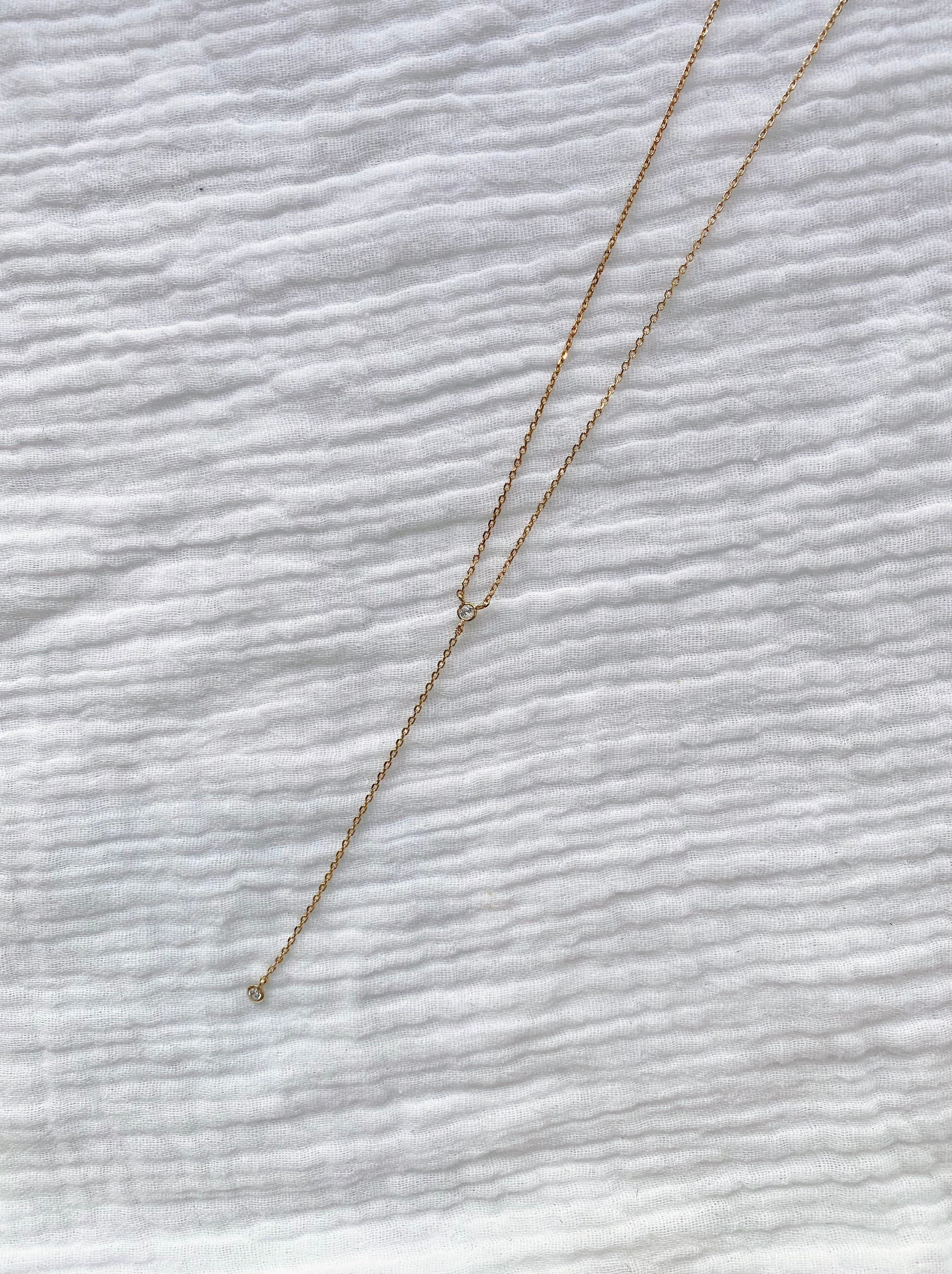 Collier Drop Cravate - Joia Bijou