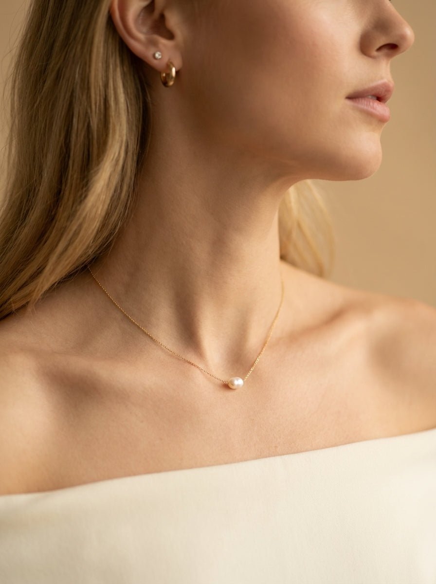 Collier Ma Perle - Gold Filled 14k et Perle de Culture - Joia Bijou