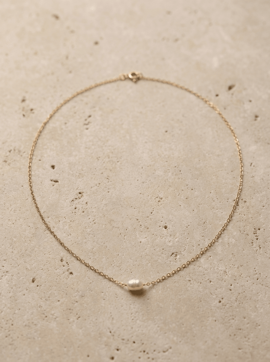 Collier Ma Perle - Gold Filled 14k et Perle de Culture - Joia Bijou