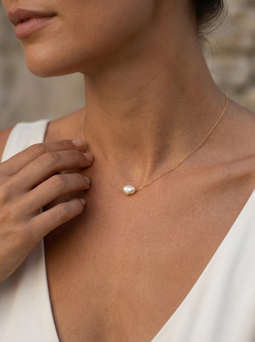 Collier Ma Perle - Gold Filled 14k et Perle de Culture - Joia Bijou