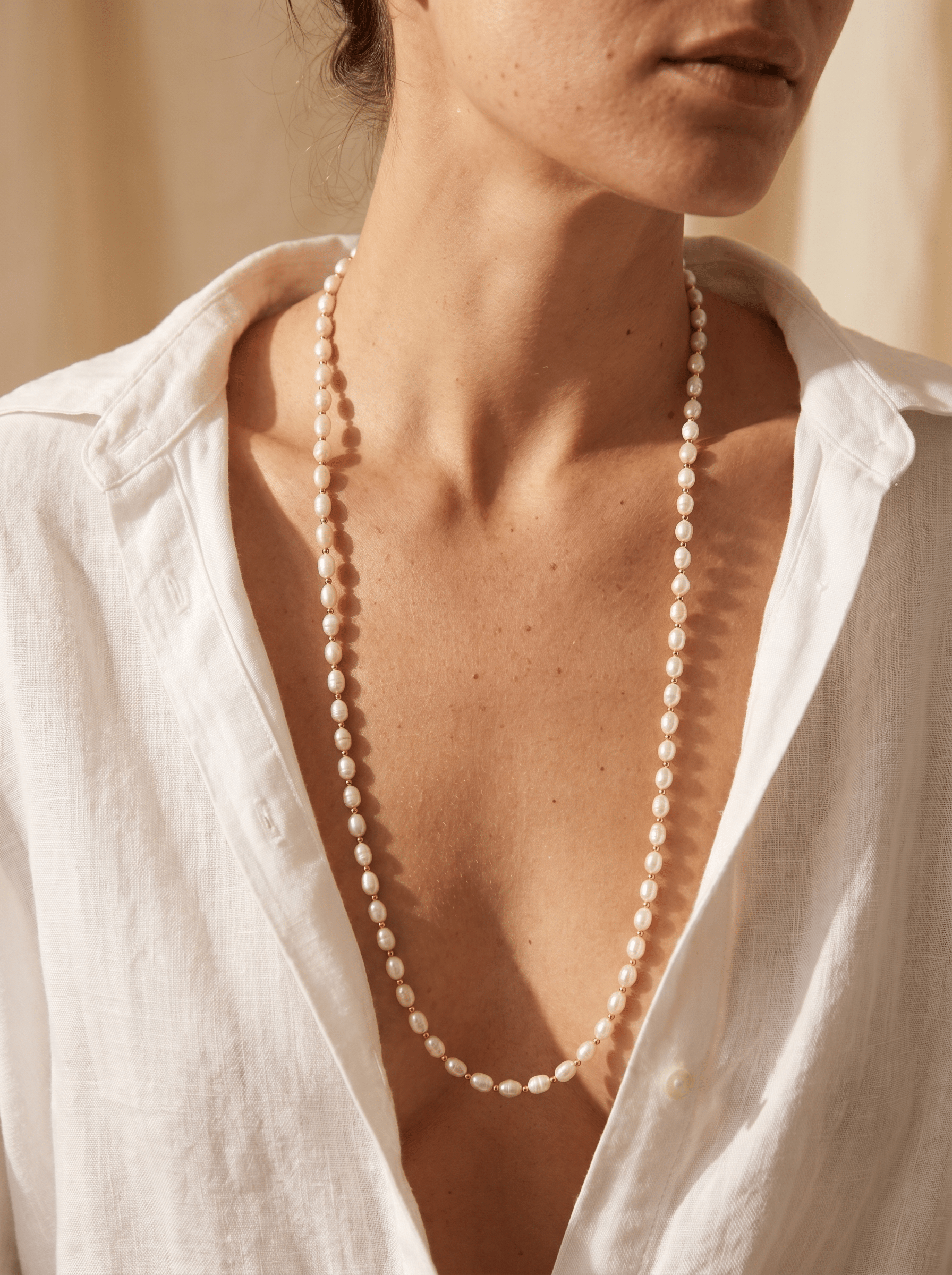 Collier Ondine - Gold Filled 14k et Perles de Culture - Joia Bijou