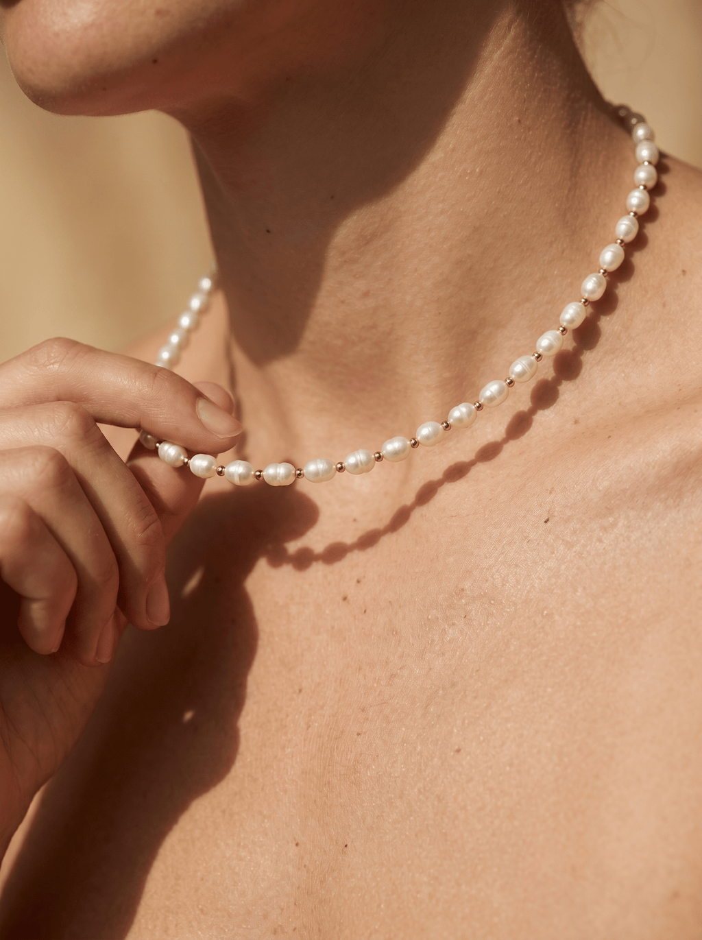 Collier Ondine - Gold Filled 14k et Perles de Culture - Joia Bijou