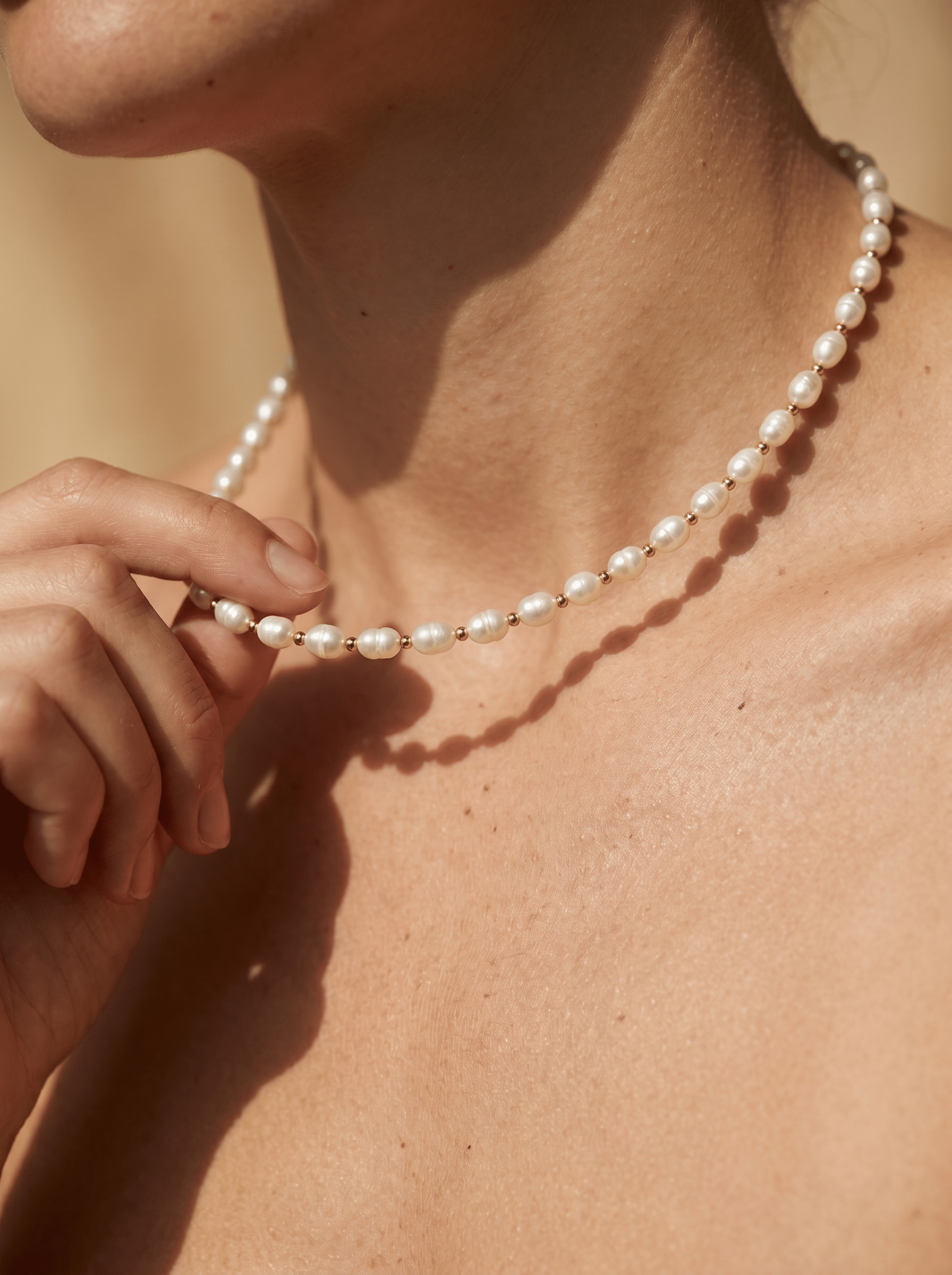 Collier Ondine - Gold Filled 14k et Perles de Culture - Joia Bijou