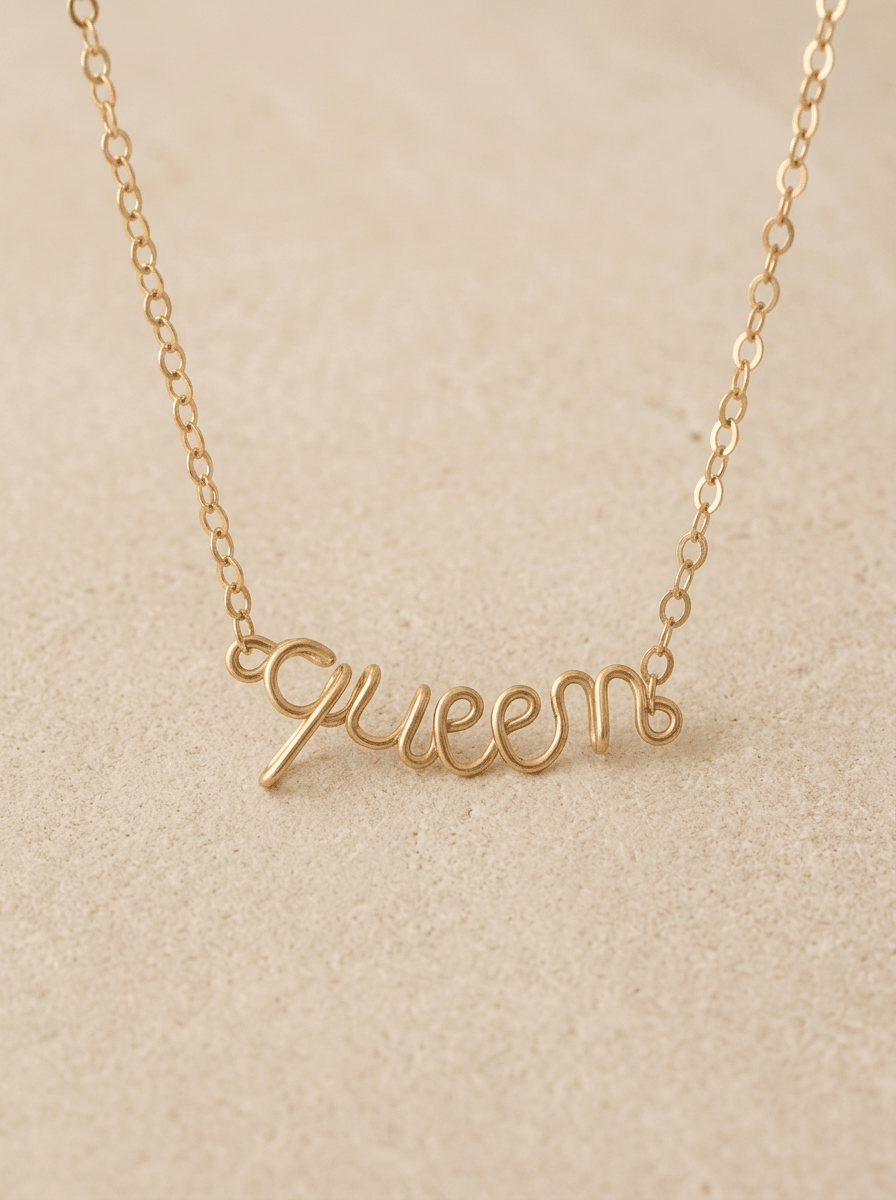 Collier Personnalisé Gold Filled 14k - Joia Bijou