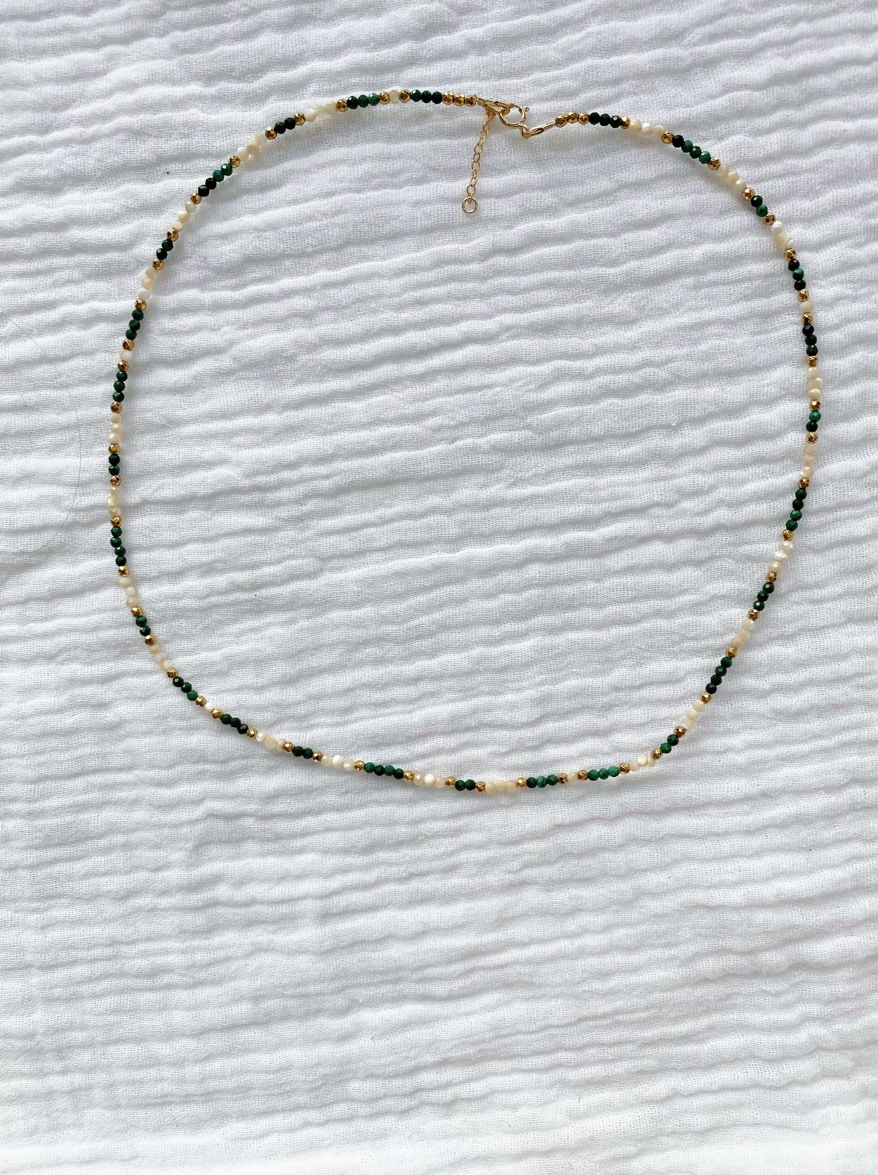 Collier Tiny Stones - Lucky 🍀 - Joia Bijou