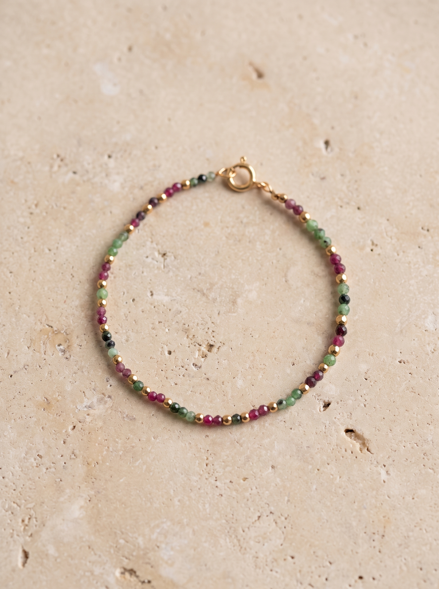 Bracelet Desire – Rubis & Rubis Zoisite
