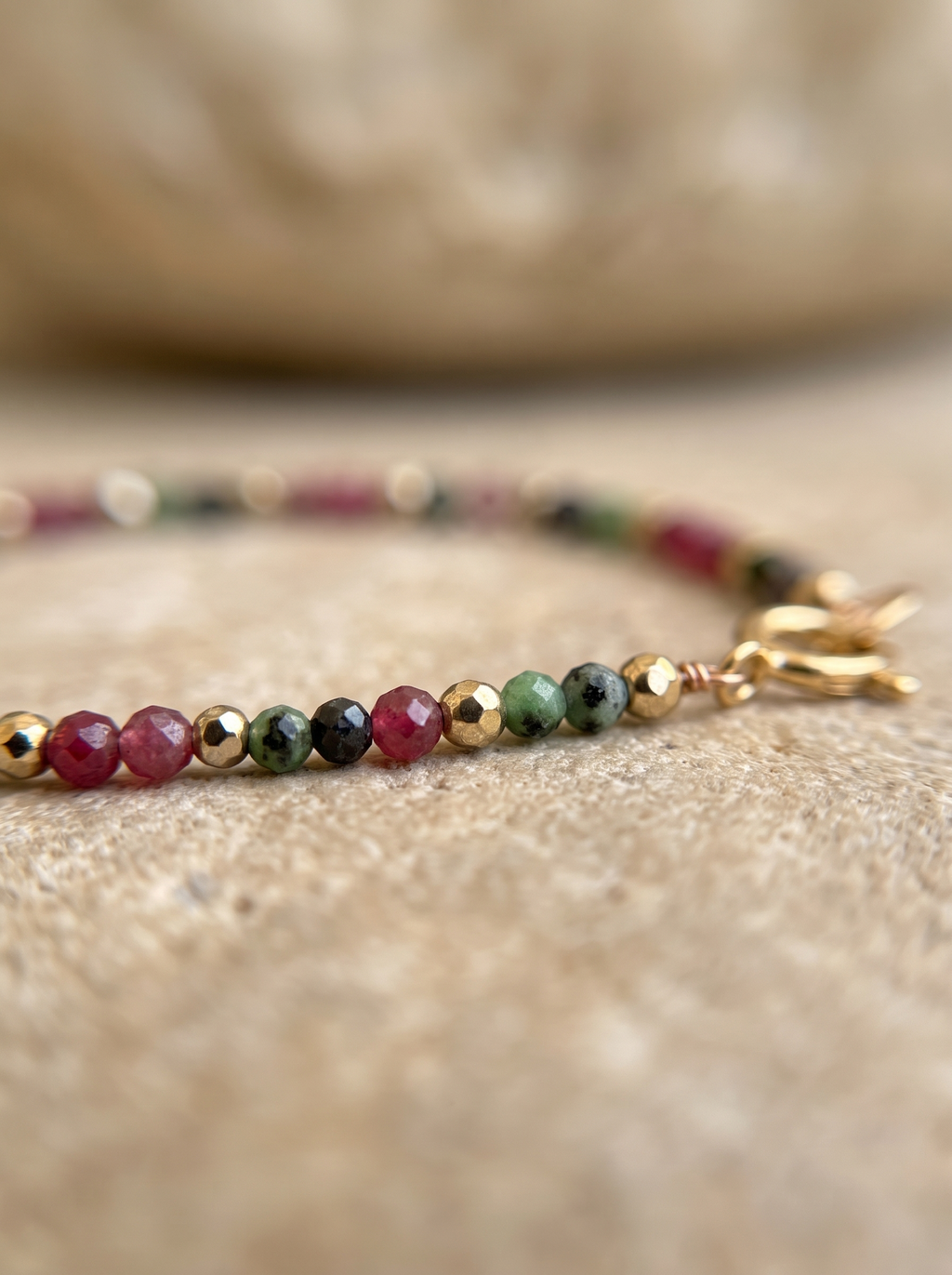 Bracelet Desire – Rubis & Rubis Zoisite