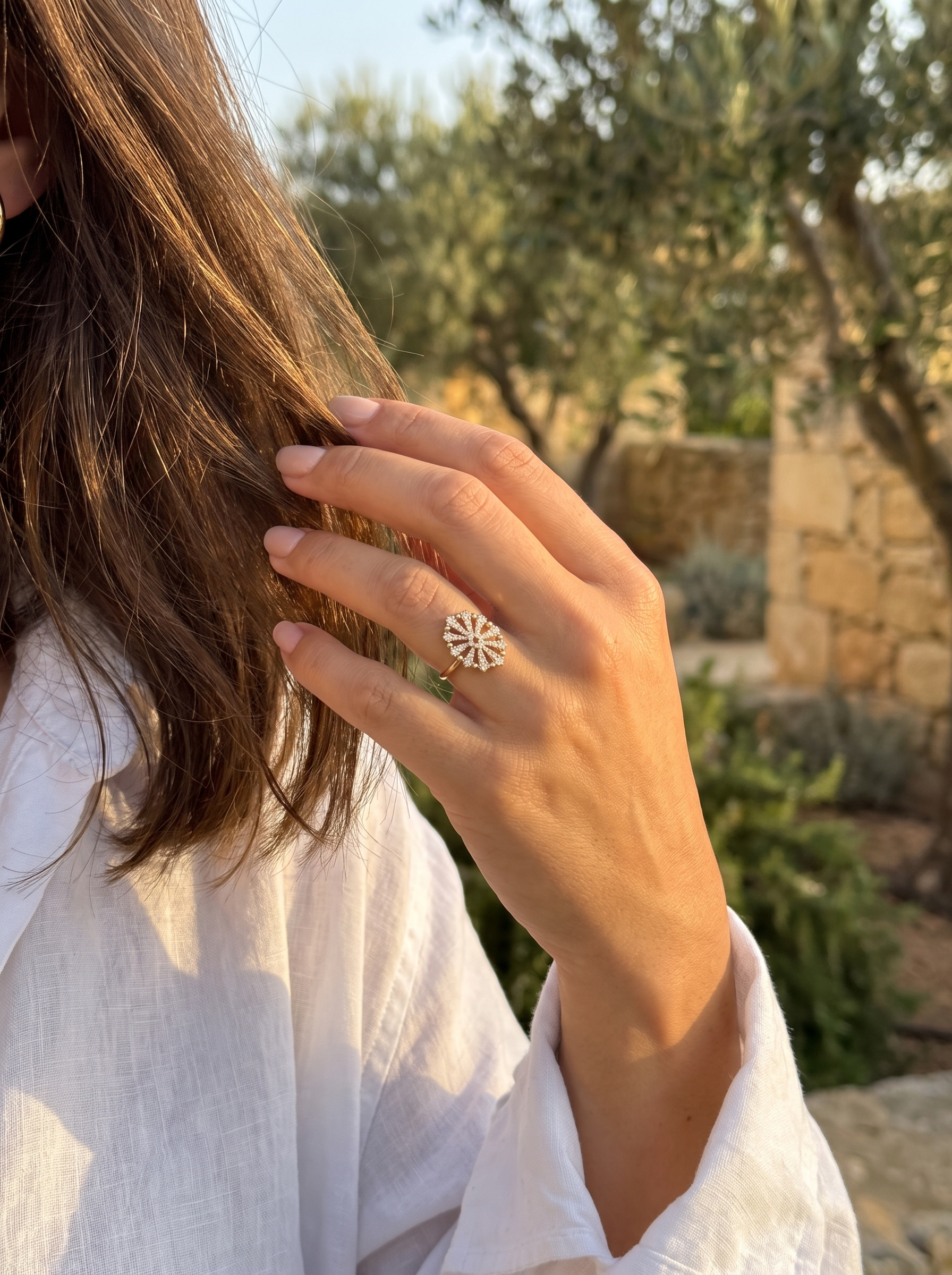 Bague Céleste